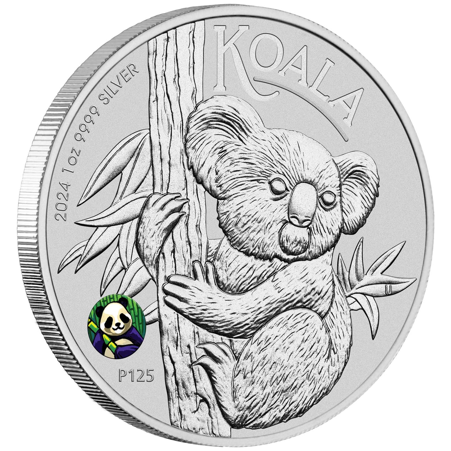 Beijing Coin Expo Special Australian Koala 2024 1oz Silver Coin with Panda Privy Mark