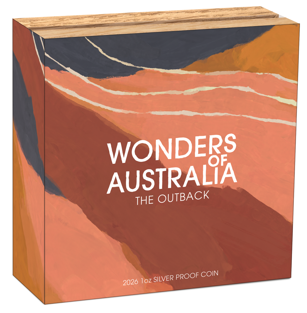 NEW RELEASE - Wonders of Australia - The Outback 2026 1oz Silver Proof Coin