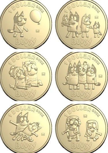 2024 BLUEY 10 COIN UNCIRCULATED SET