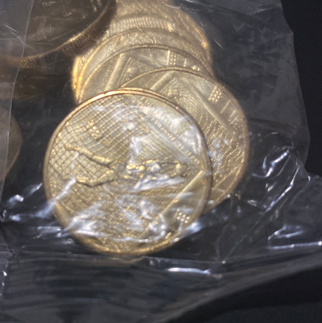 2023 MATILDAS “GOALIE” $1 SECURITY BAG 20 UNC COINS
