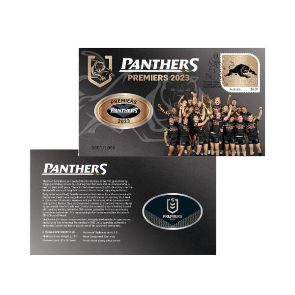 2023 Penrith Panthers Premiers NRL Grand Final PMC - LIMITED EDITION ONLY 1000 MADE