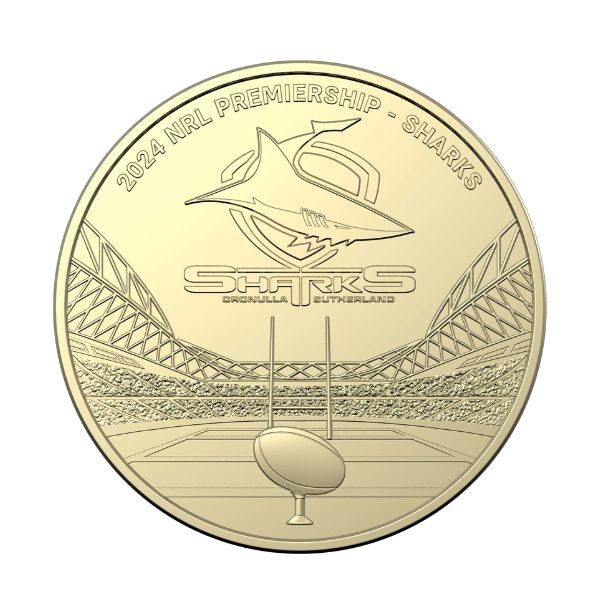 2024 $1 NRL Premiership - Cronulla-Sutherland Sharks UNC