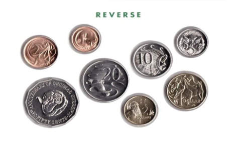 1991 MINT SET - 25 YEARS OF DECIMAL CURRENCY - RAMS HEAD