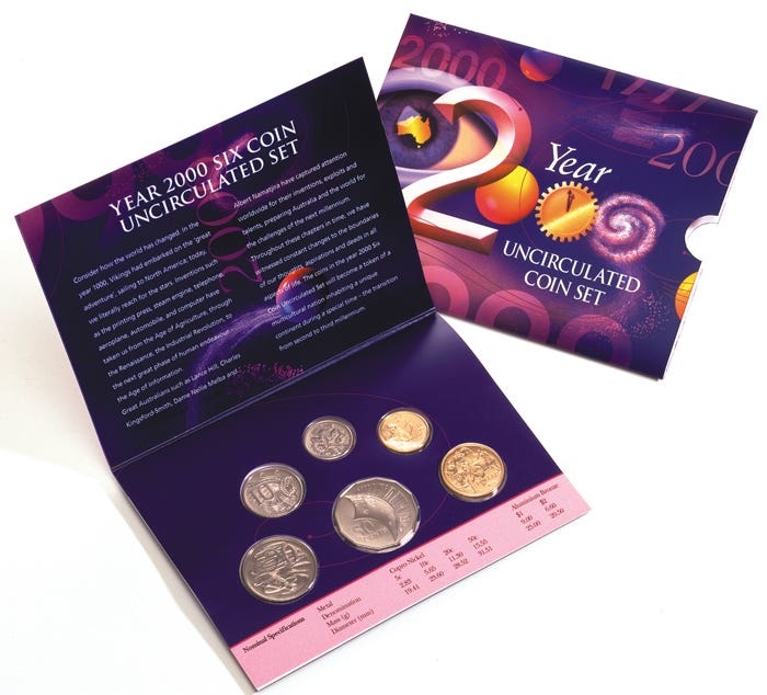 2000 MILLENNIUM MINT SET