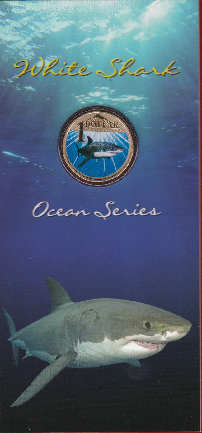 2007 $1 Ocean Series - White Shark