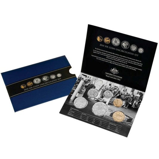 2010 SIX COIN UNCIRCULATED MINT SET