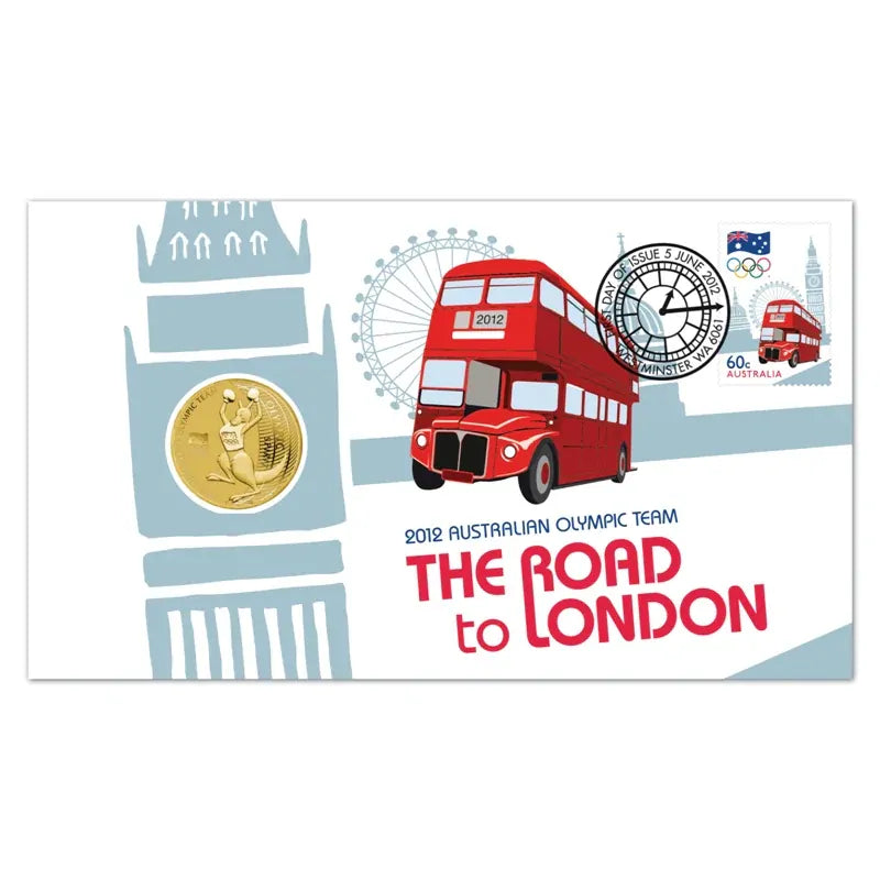 2012 $1 Australian Olympic Team - The Road to London PNC