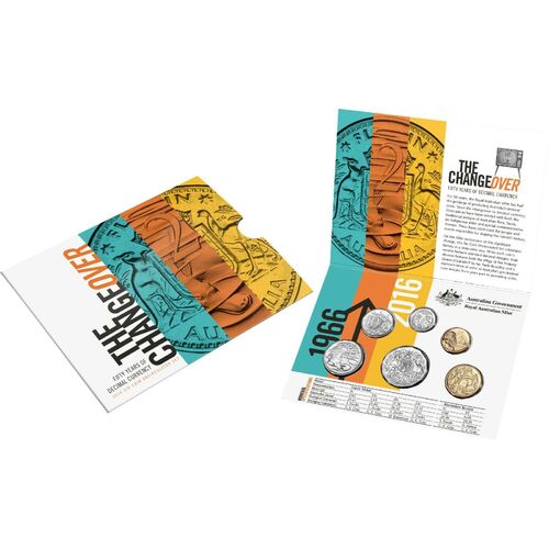 2016 50TH ANNIVERSARY OF THE CHANGEOVER UNCIRCULATED SET