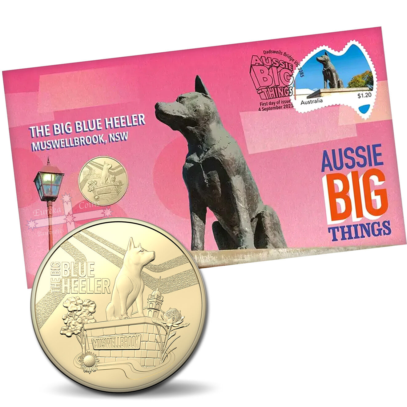2023 $1 The Big Blue Heeler - Aussie Big Things PNC