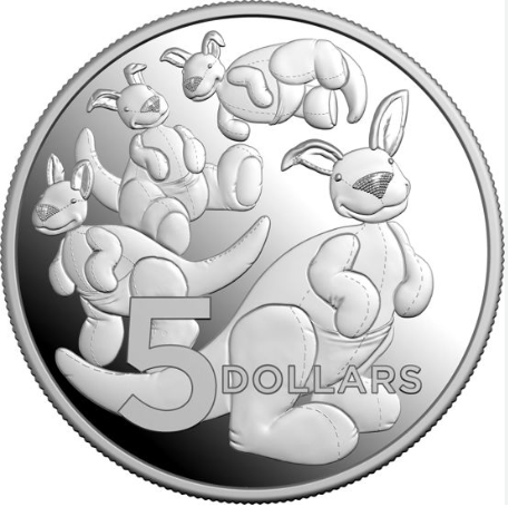 Australia Toy Kangaroo 2024 $5 1oz Silver Proof Coin