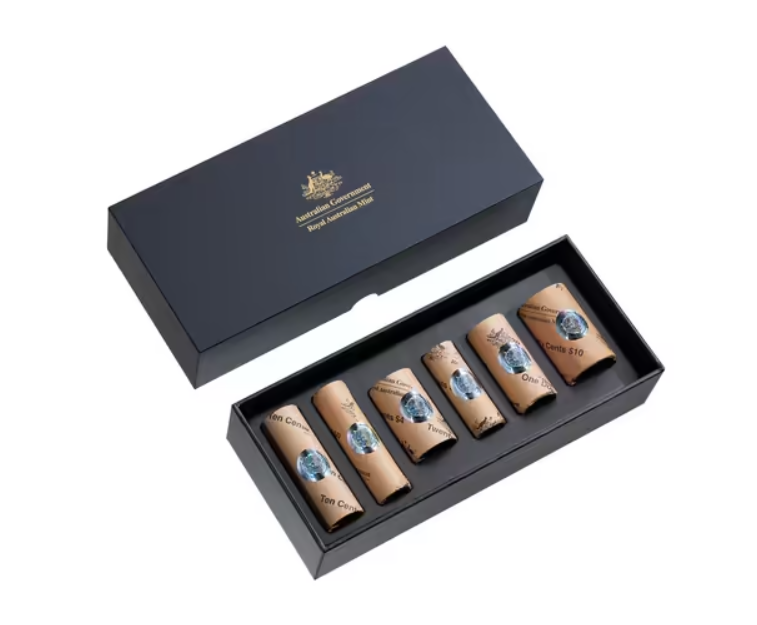 2025 HM King Charles III Coin Rolls - Royal Australian Mint - PREMIUM ROLLS