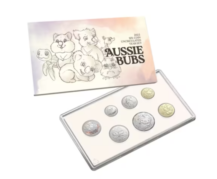 2025 Six-Coin Uncirculated Baby Year Set – Aussie Bubs