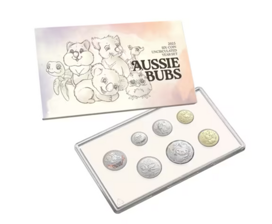 2025 Six-Coin Uncirculated Baby Year Set – Aussie Bubs