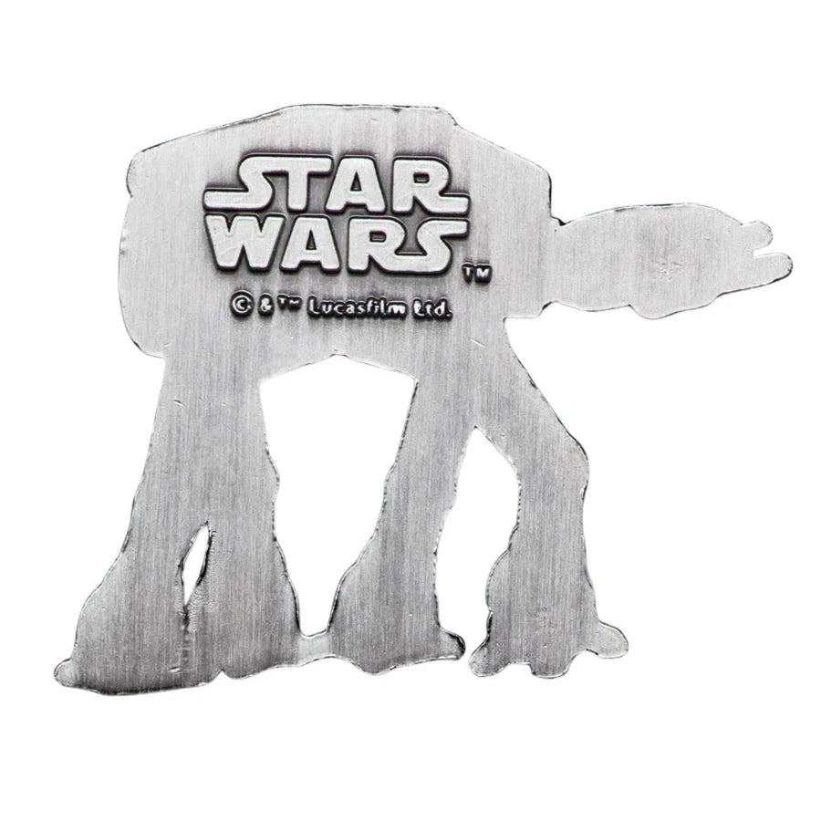 Star Wars AT-AT Shaped Silver-plated Antique Commemorative