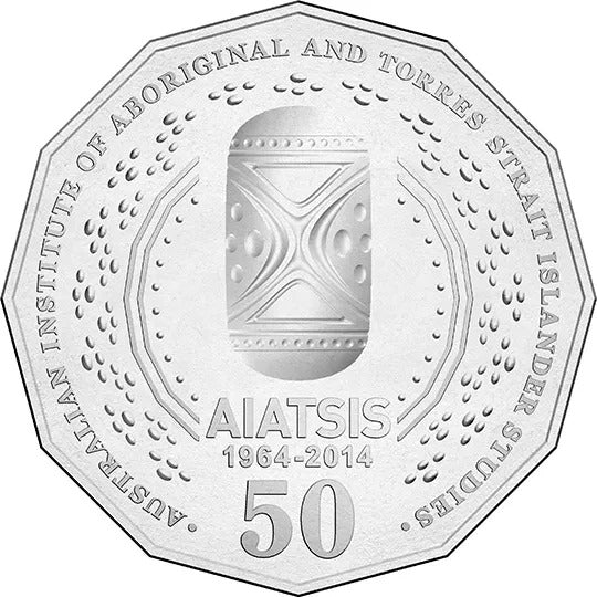 2014 Aiatsis Anniversary 50c Circulated