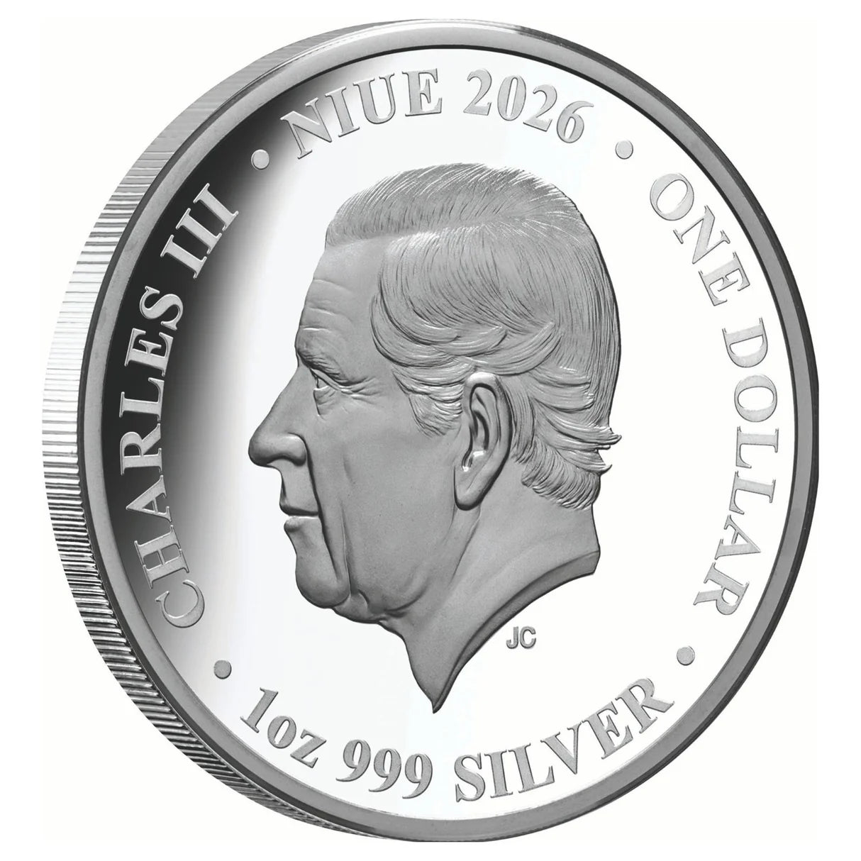 NEW RELEASE - 2026 Queen of Hearts $1 1oz Silver Proof Coin
