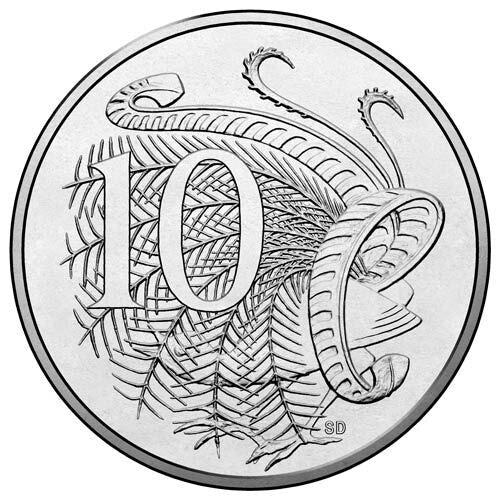 2003 Lyrebird 10c - Ex Mint Set