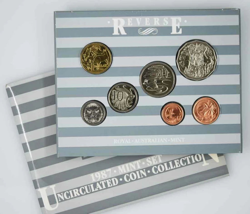 1987 Royal Australian Mint Uncirculated 7 Coin Set