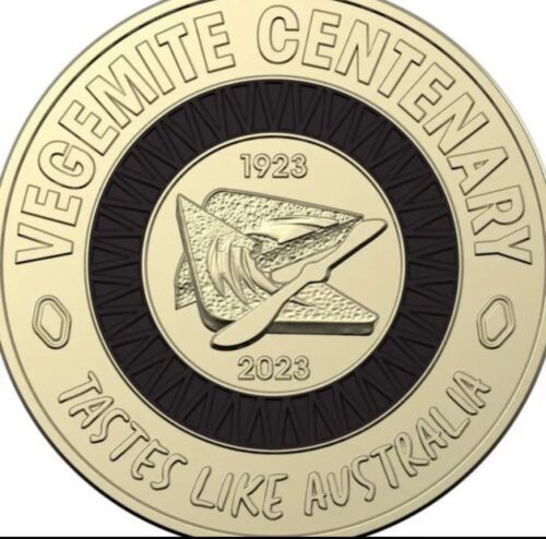 2023 100 years of Vegemite - Black - $2 unc