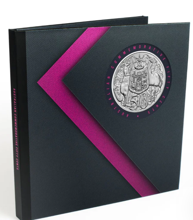Australian 50c Circulating Commemorative Coin Folder