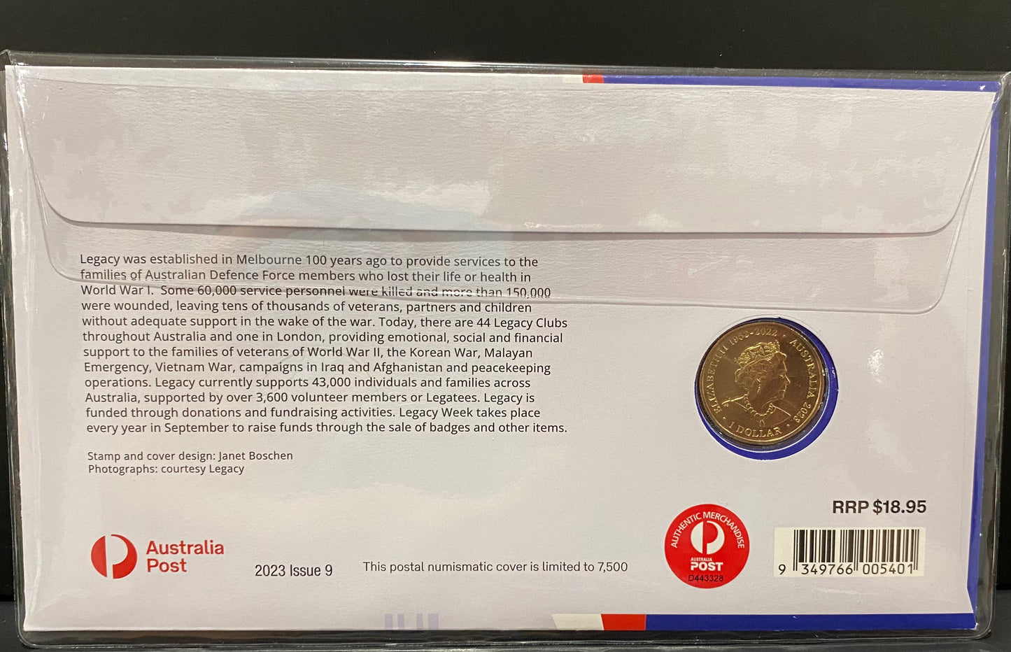 2023 CENTENARY OF LEGACY $1 PNC