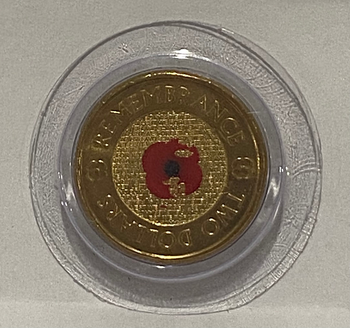 2012 RED POPPY Uncirculated - Chipped paint