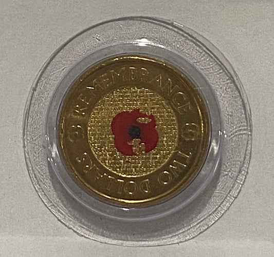 2012 RED POPPY Uncirculated - Chipped paint