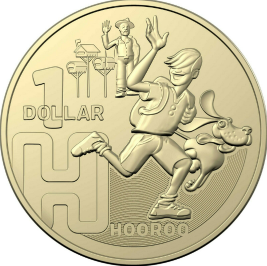 2022 GREAT AUSSIE COIN HUNT $1 UNC - LETTER H