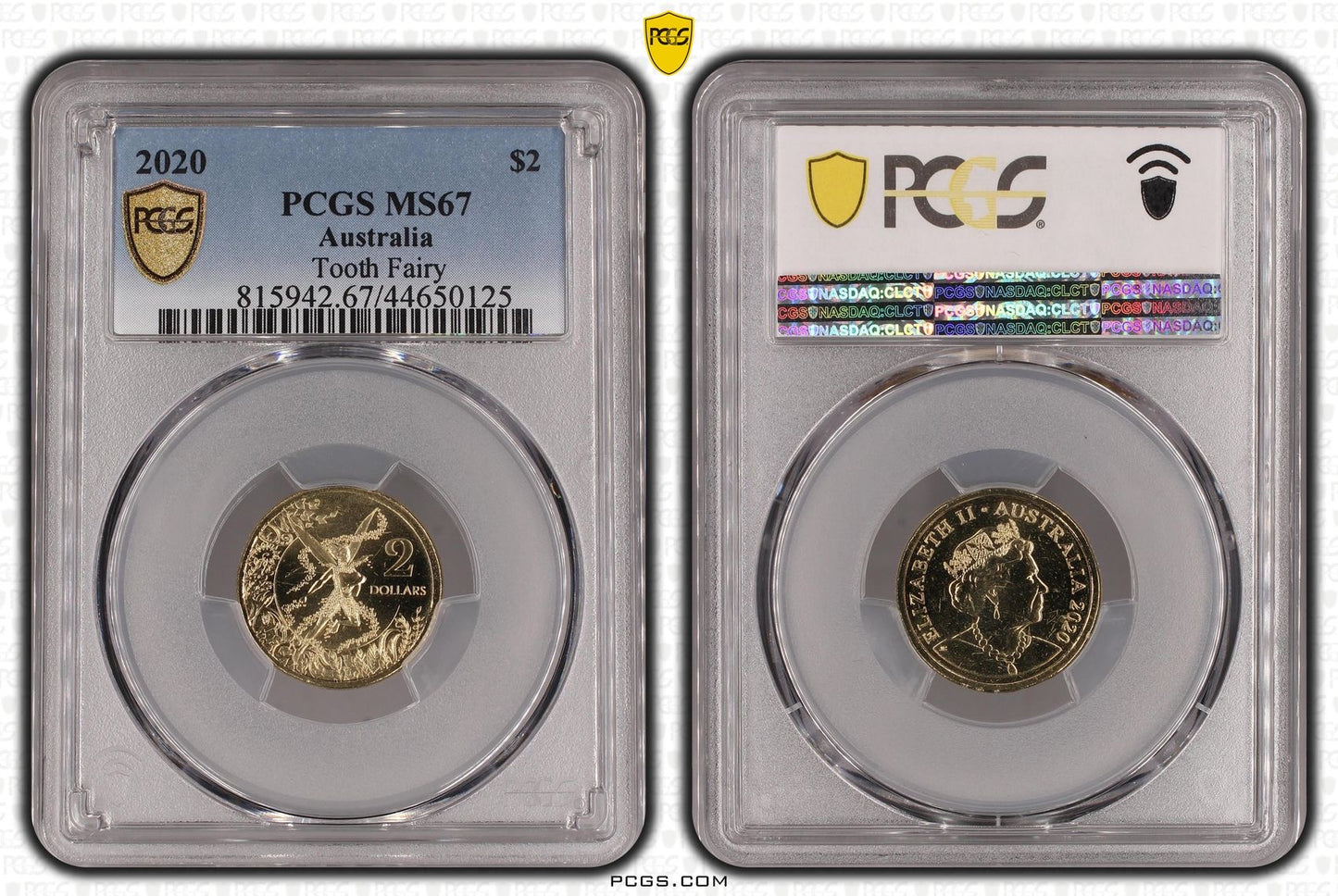 2020 PCGS MS67 TOOTH FAIRY