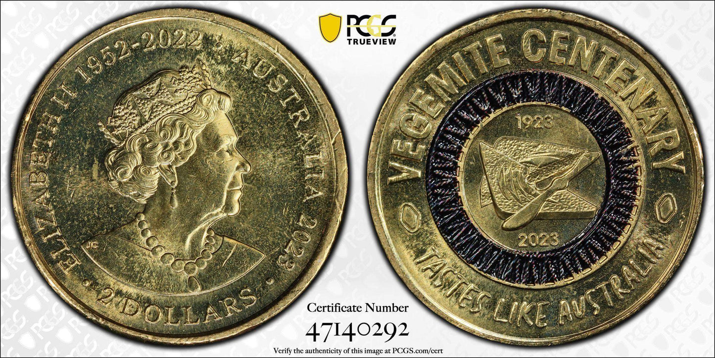 2023 PCGS MS64 VEGEMITE BLACK