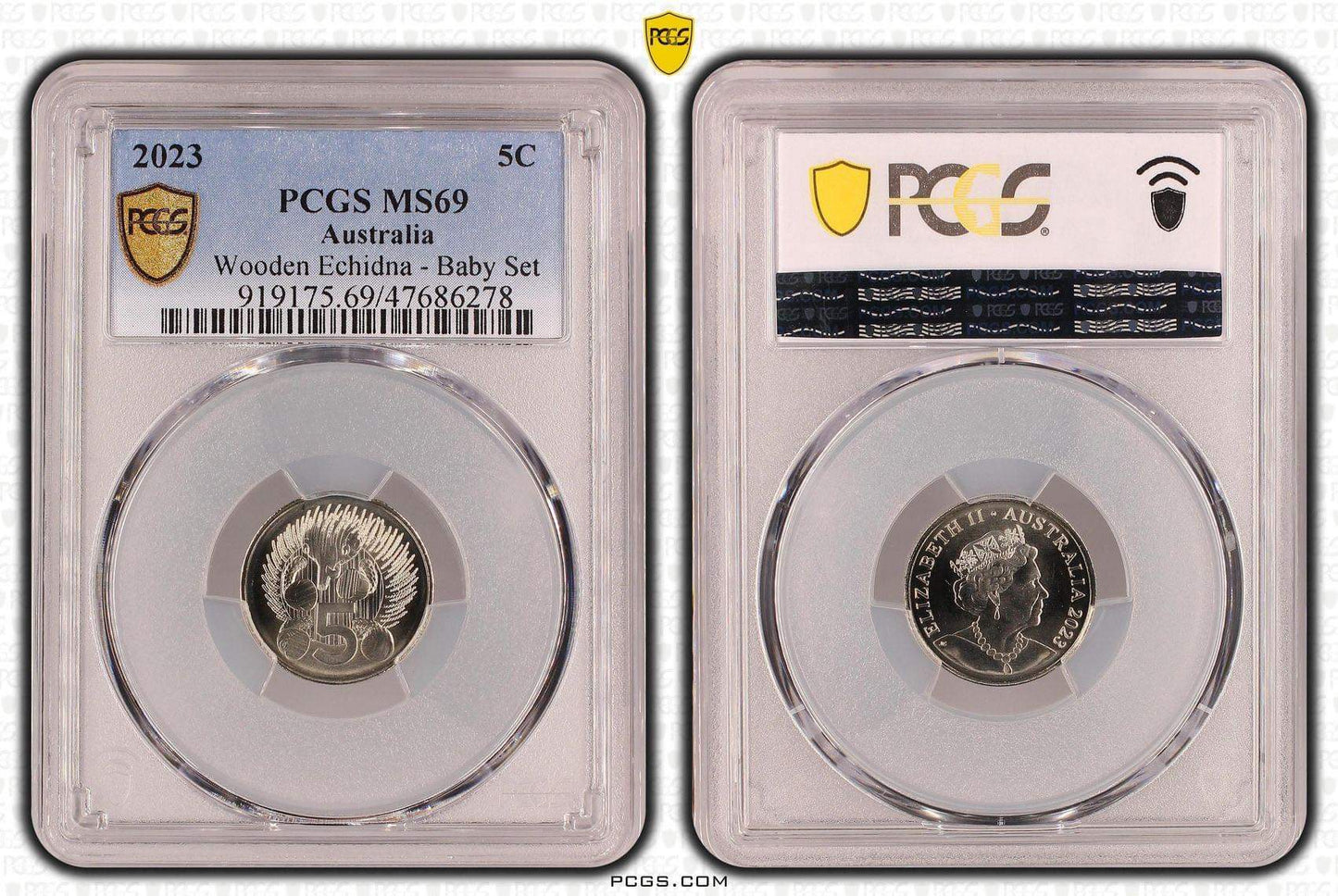 2023 PCGS PR69 5c BABY