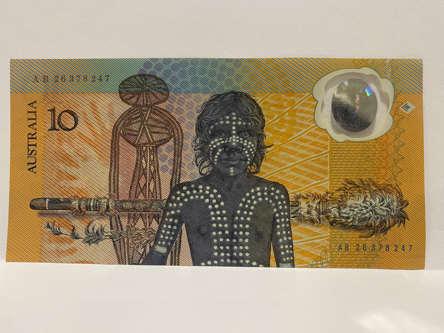 1988 $10 BICENTENNIAL POLYMER BANKNOTE - UNCIRCULATED