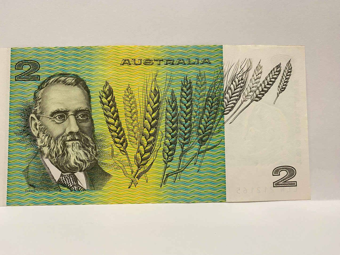 1985 $2 BANKNOTE JOHNSTON/FRASER UNCIRCULATED
