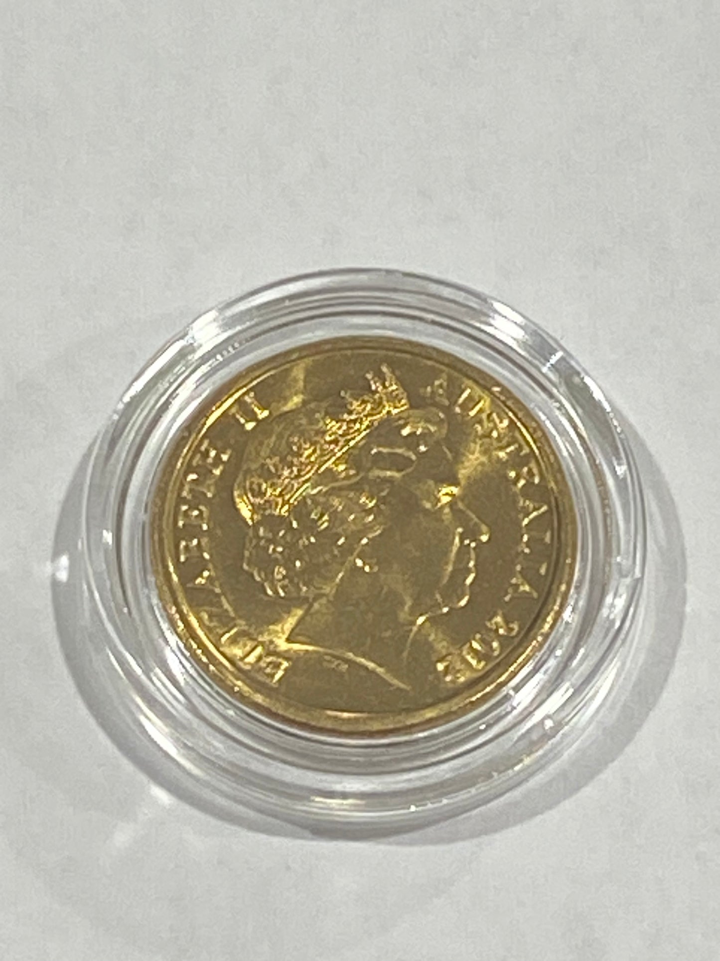 2012 RED POPPY UNCIRCULATED WITH PAINT CHIP