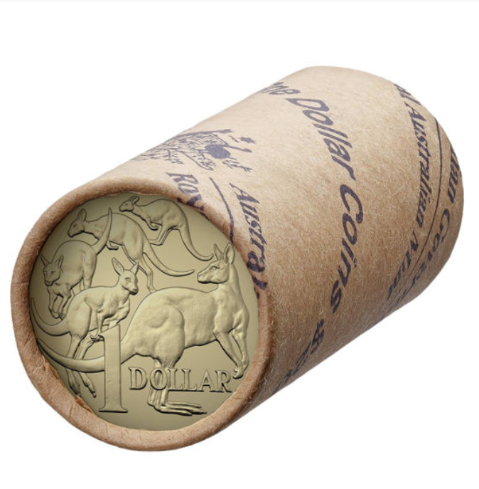 2025 $1 Dollar King Charles III RAM roll  – Non Premium