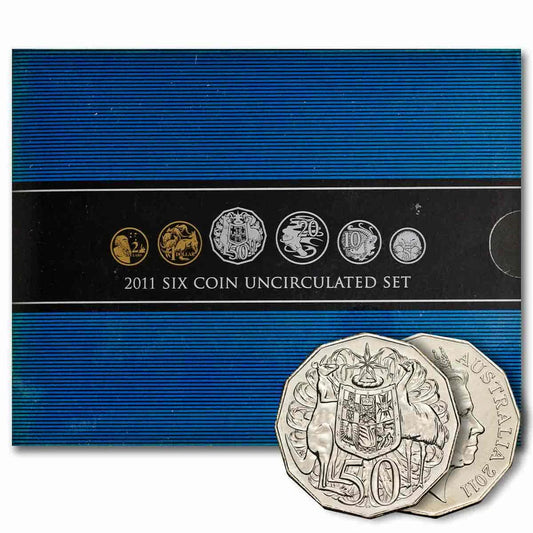 2011 6 COIN MINT SET