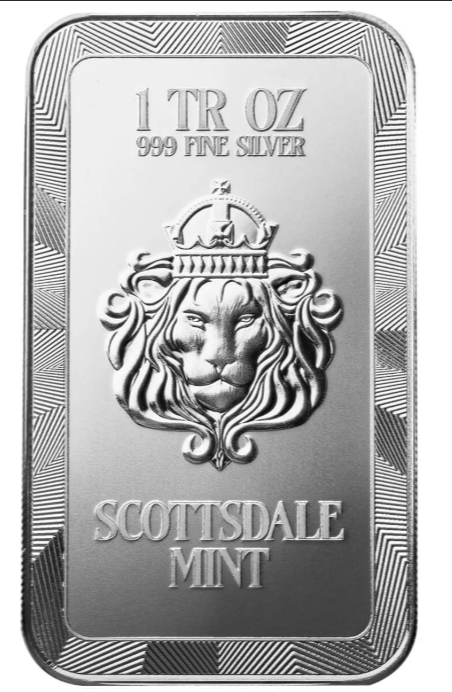 Australia Flag 1 oz Silver Color Bar