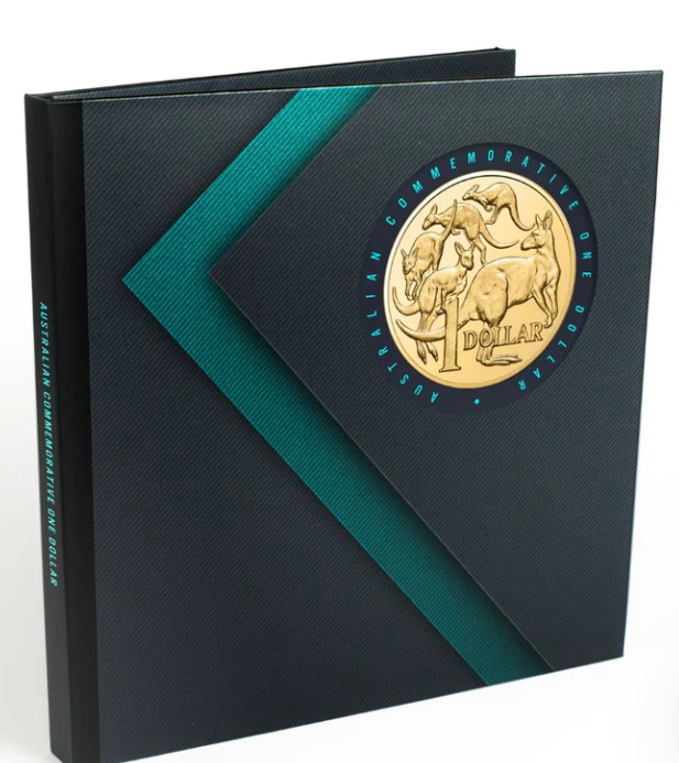 Australian $1 Circulating Commemorative Coin Folder