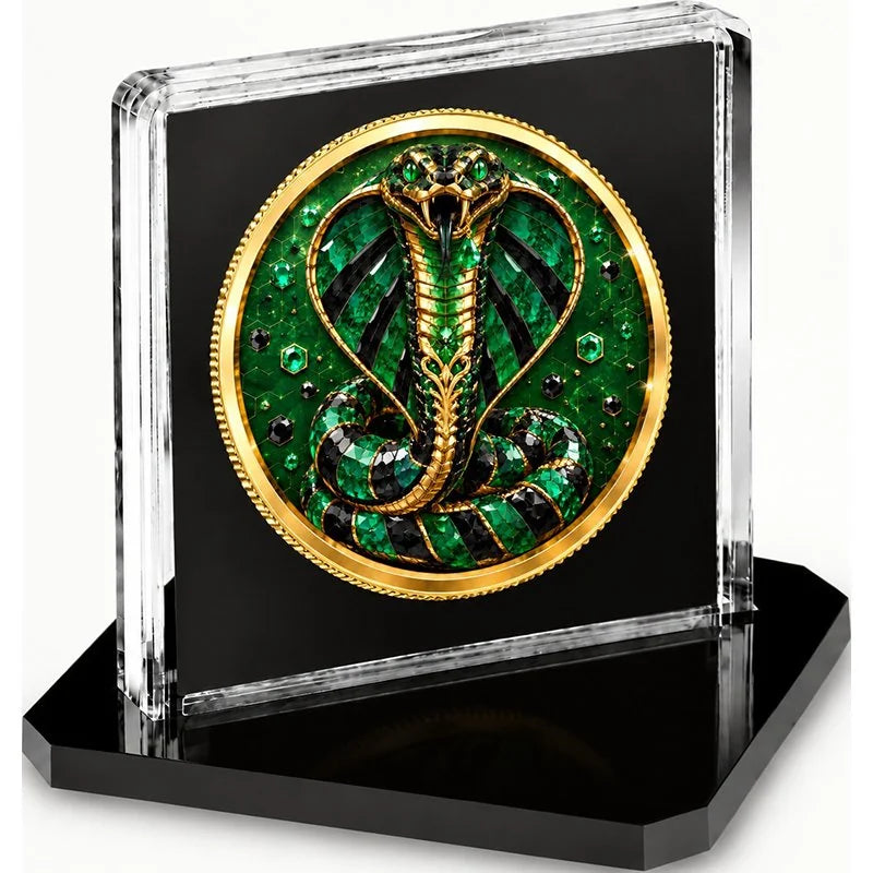 PRE ORDER - 2026 Canada Maple Leaf Emerald Venom Edition 1 oz Silver Coin