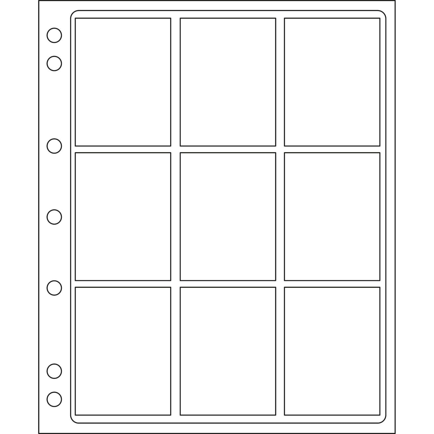 RENNIKS ENCAP, clear pockets for Everslab, Quickslab and PCGS - pack of 2