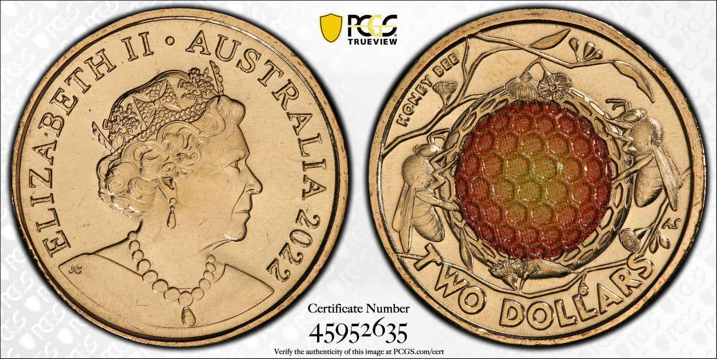 2022 PCGS MS66 HONEY BEE