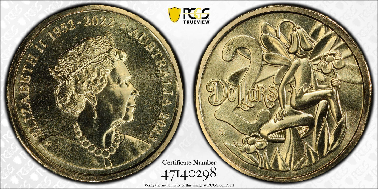 2023 PCGS MS68 TOOTH FAIRY 2023 $2 UNC