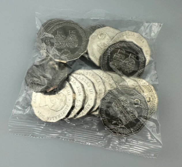 2024 50 years of NAIDOC week 20 coin security bag