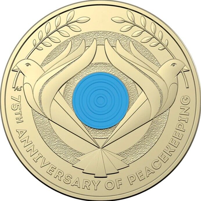 2022 PEACEKEEPING UNC $2 in capsule
