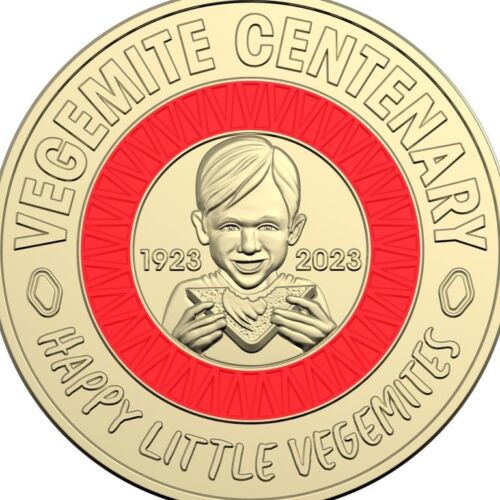 2023 100 years of Vegemite - Red - $2 unc