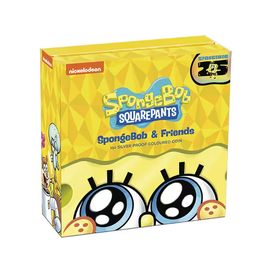 2024 SpongeBob and Friends 1oz Silver Proof Coin