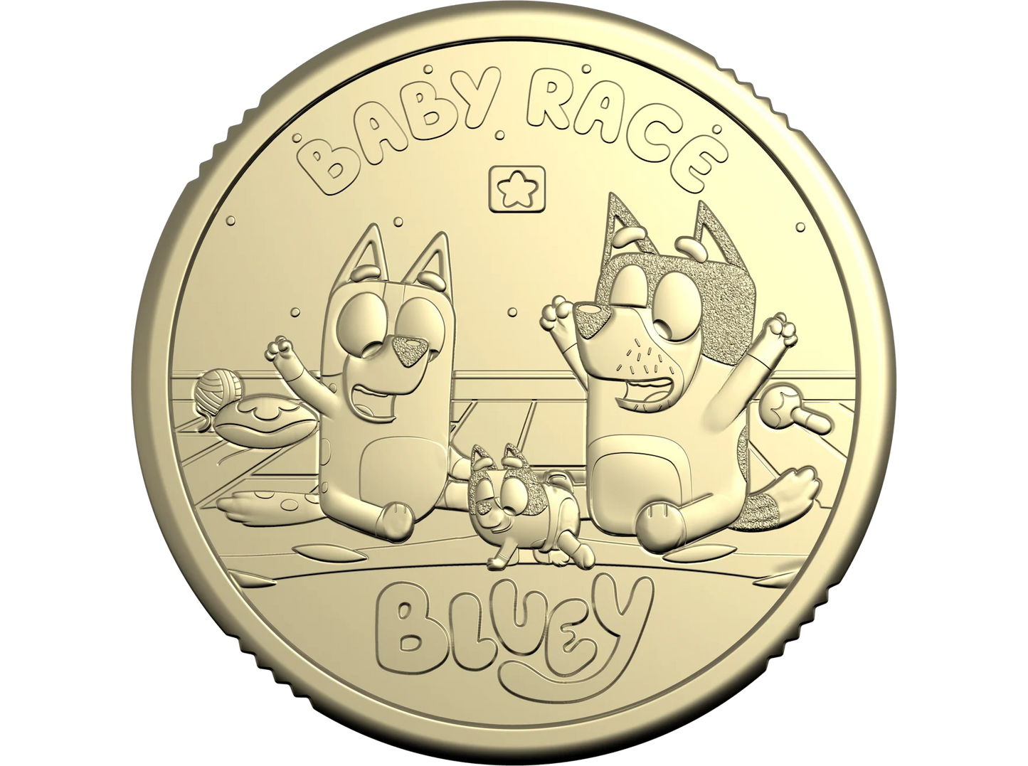 2026 BLUEY "Baby Race" - $2 Uncirculated Coin
