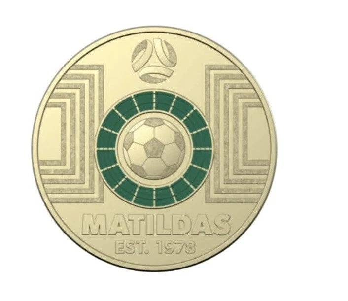 2023 MATILDAS DARK GREEN CIRCULATED $2