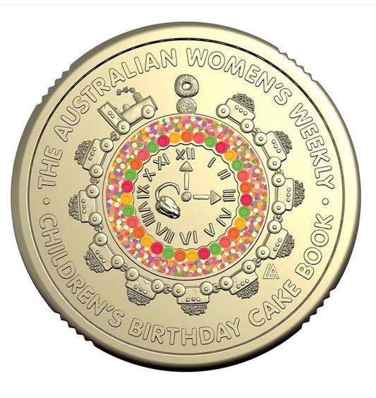 2025 WOMENS WEEKLY BIRTHDAY CAKE  $2 COIN UNCIRCULATED