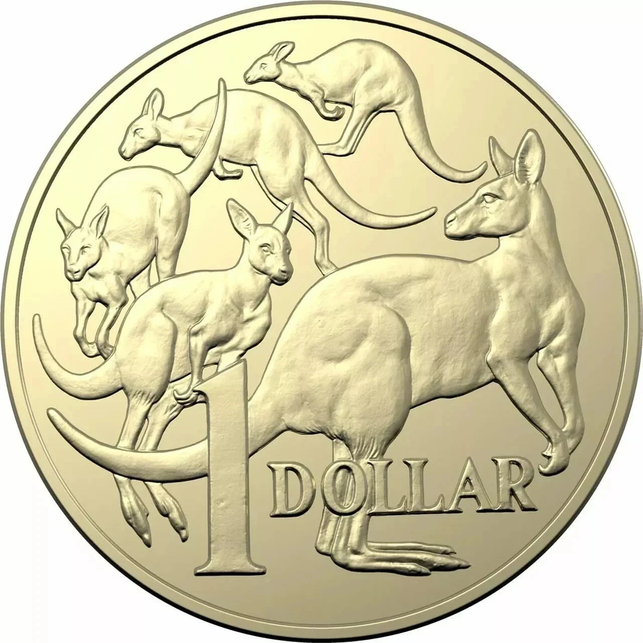 1998 MOB OF ROOS $1 UNC - EX MINT SET